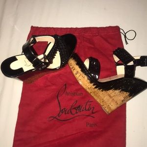 Christian Louboutin Wedge Heals